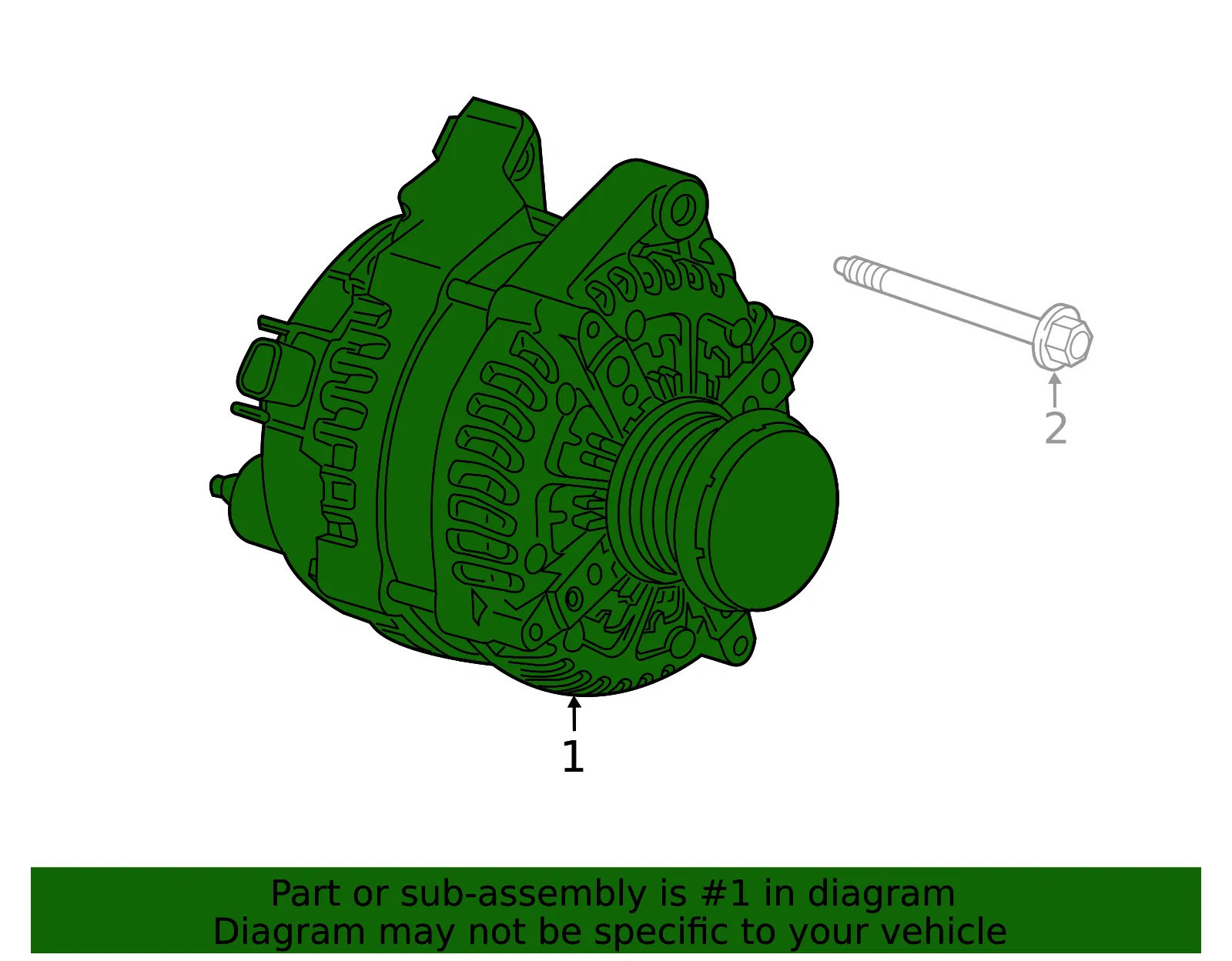 Alternator - GM (13540593)