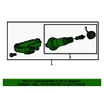 Tire Pressure Indicator Sensor - GM (13540607)
