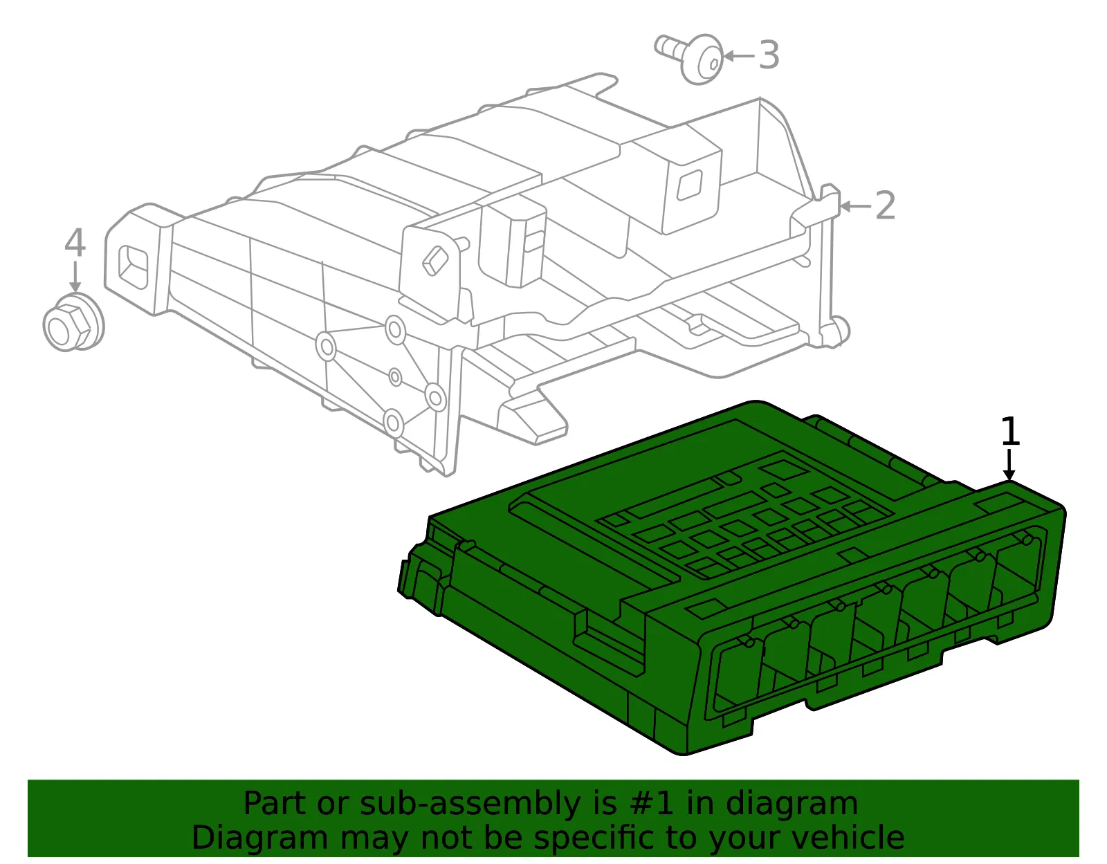 Body Control Module - GM (13541614)