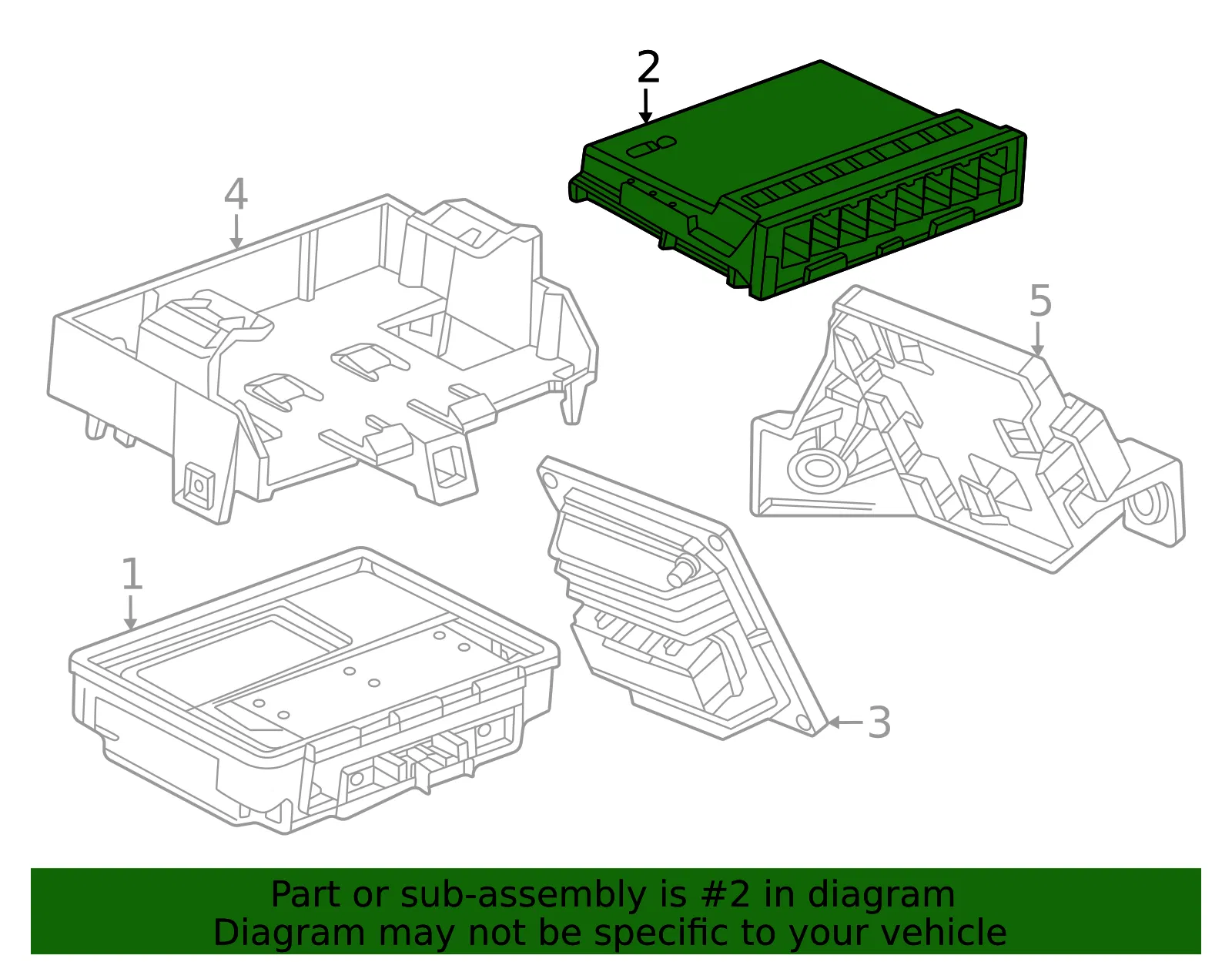 Body Control Module - ACDelco (13548775)