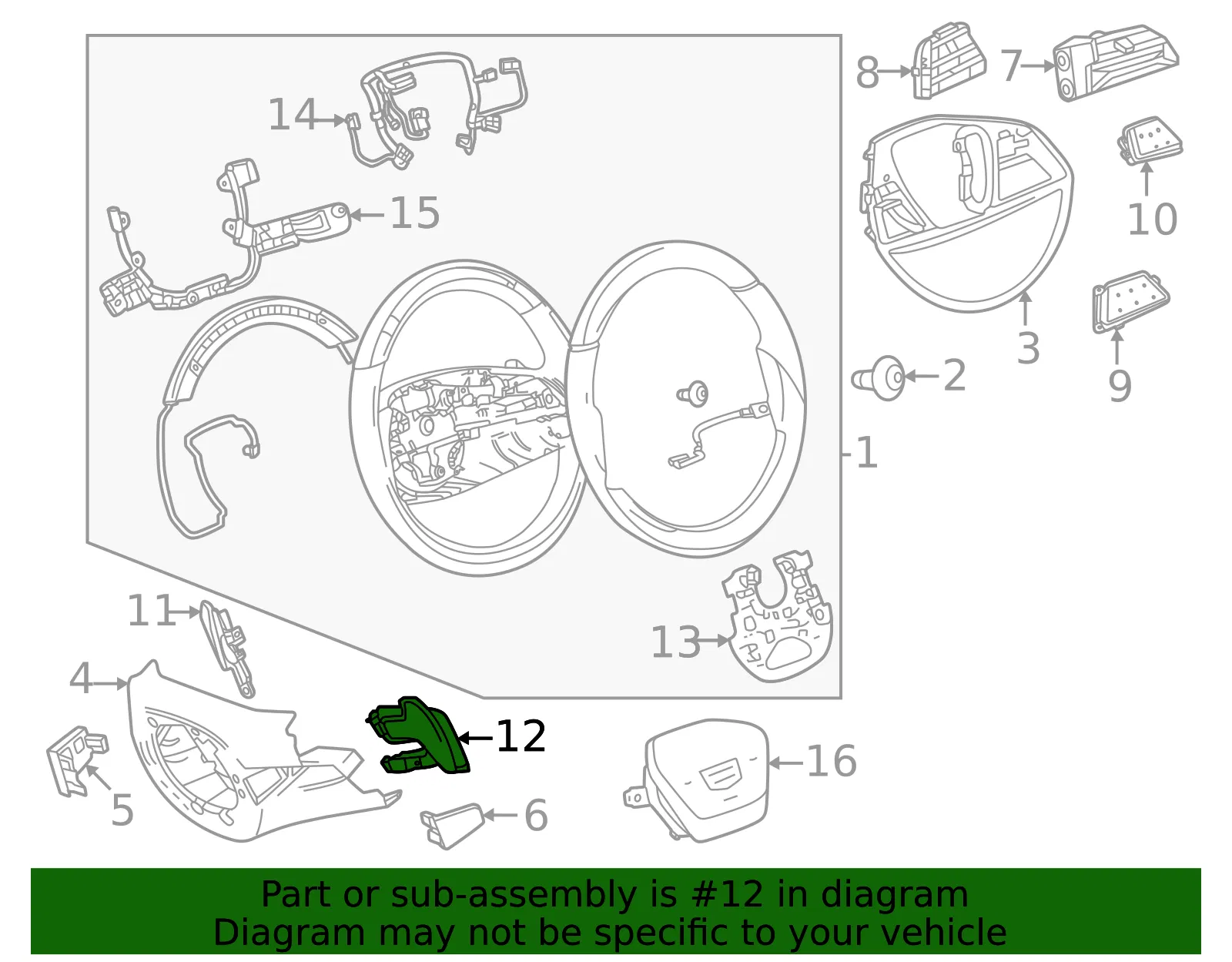 Paddle Switch - GM (13549131)