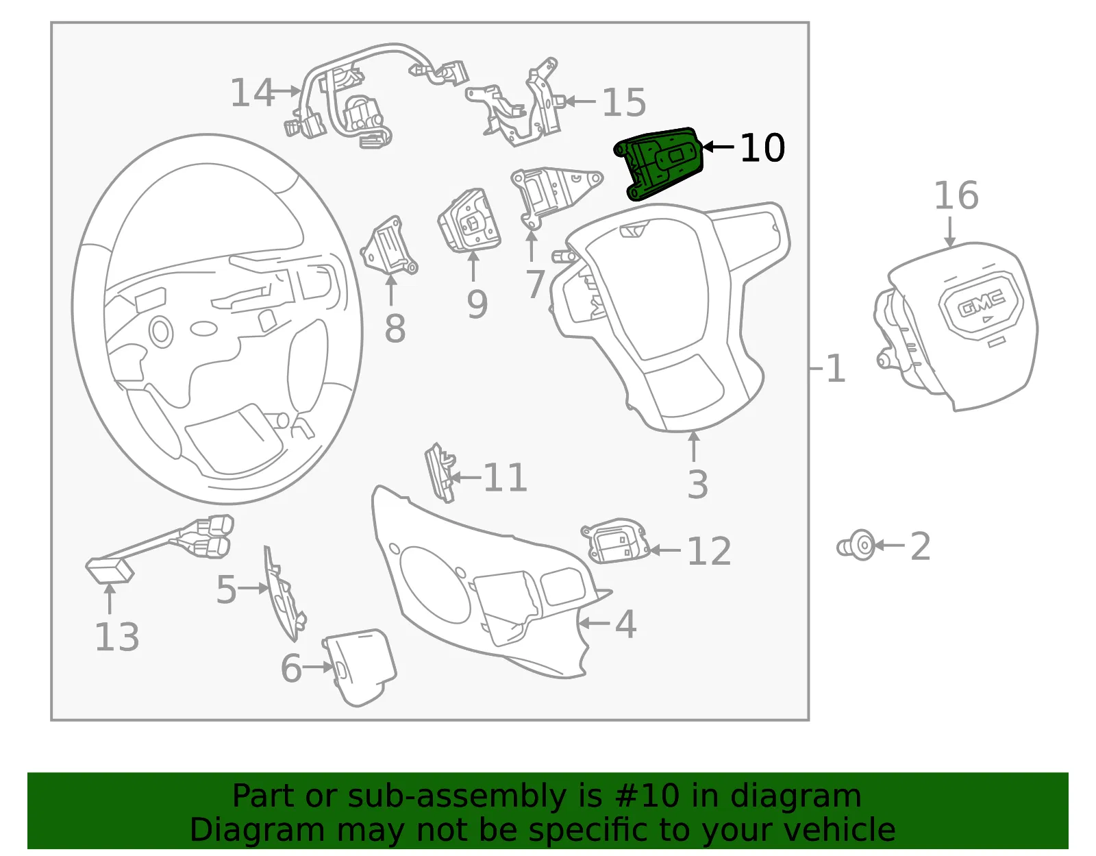 Audio Switch - GM (13549506)