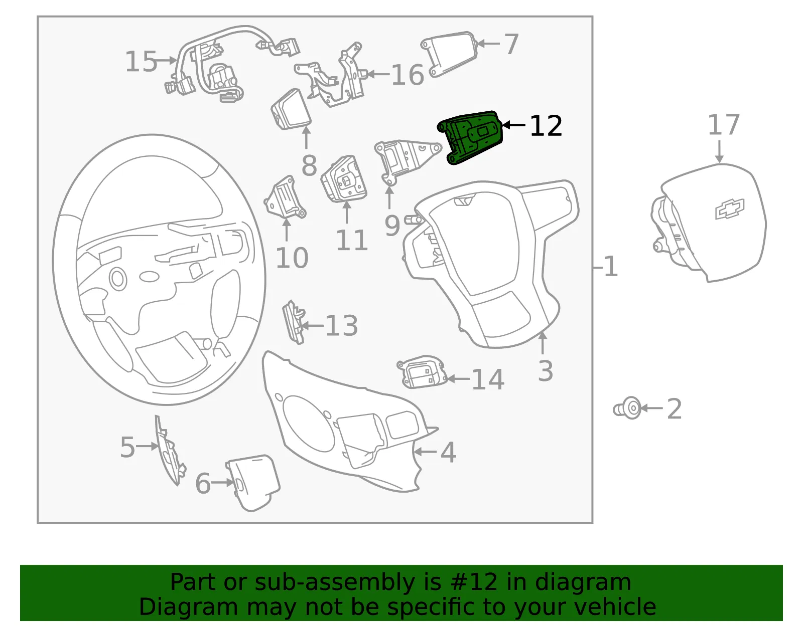 Audio Switch - GM (13549507)