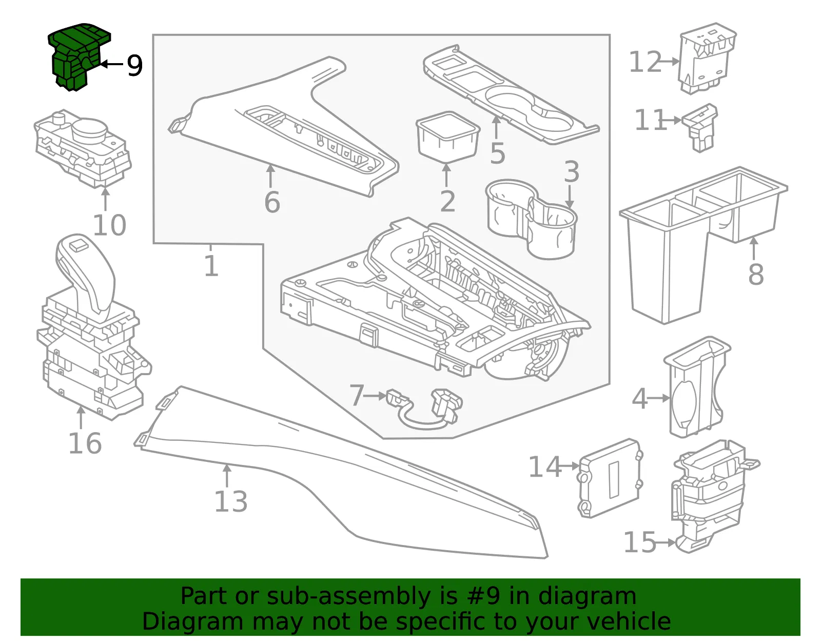 Combination Switch - GM (13550284)