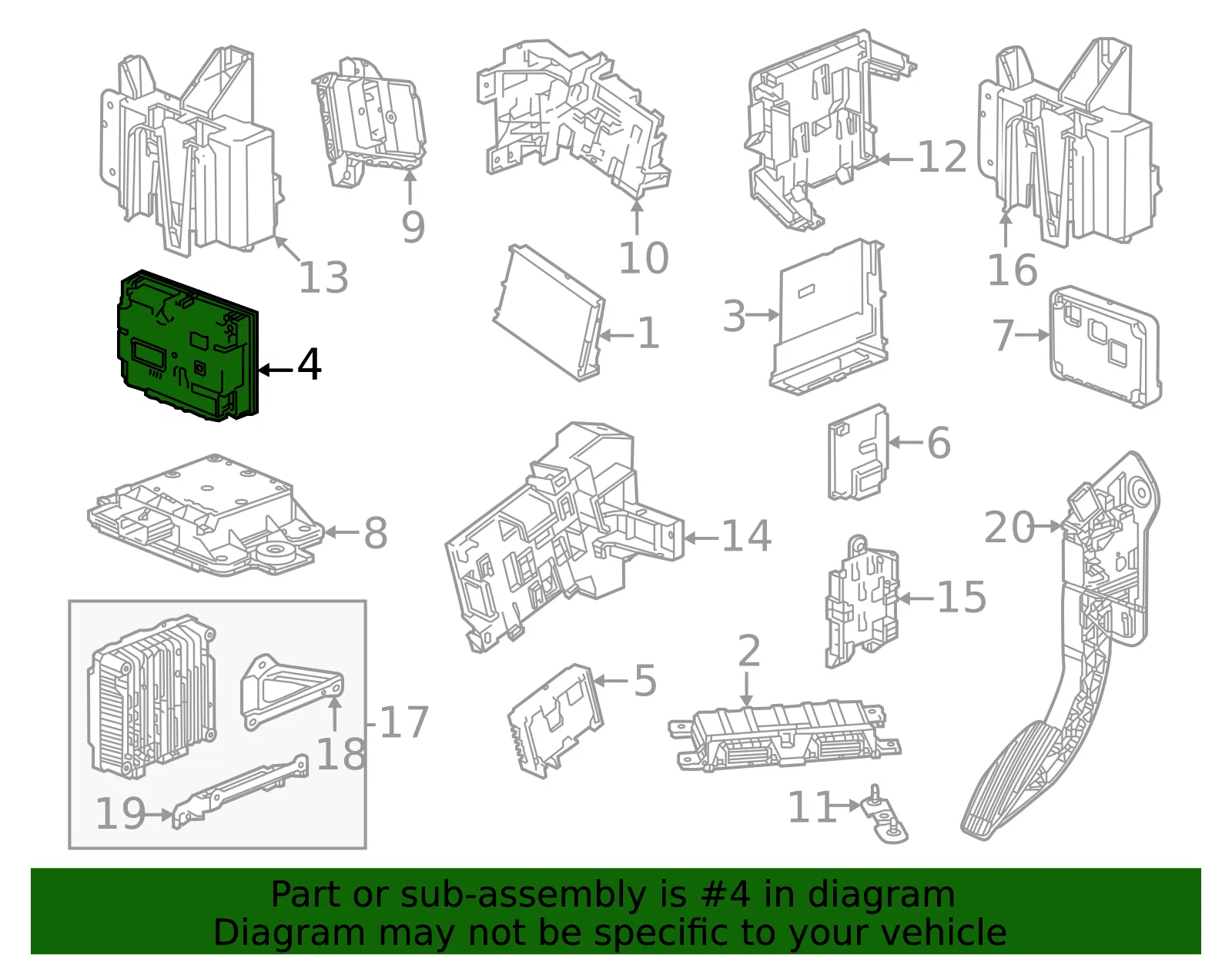 Control Module - GM (13551131)