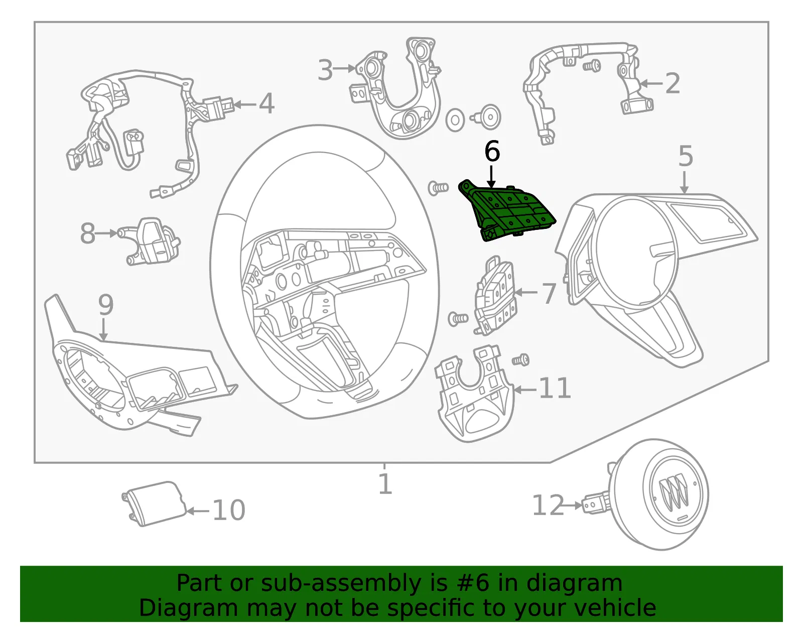 Audio Switch - GM (13553202)
