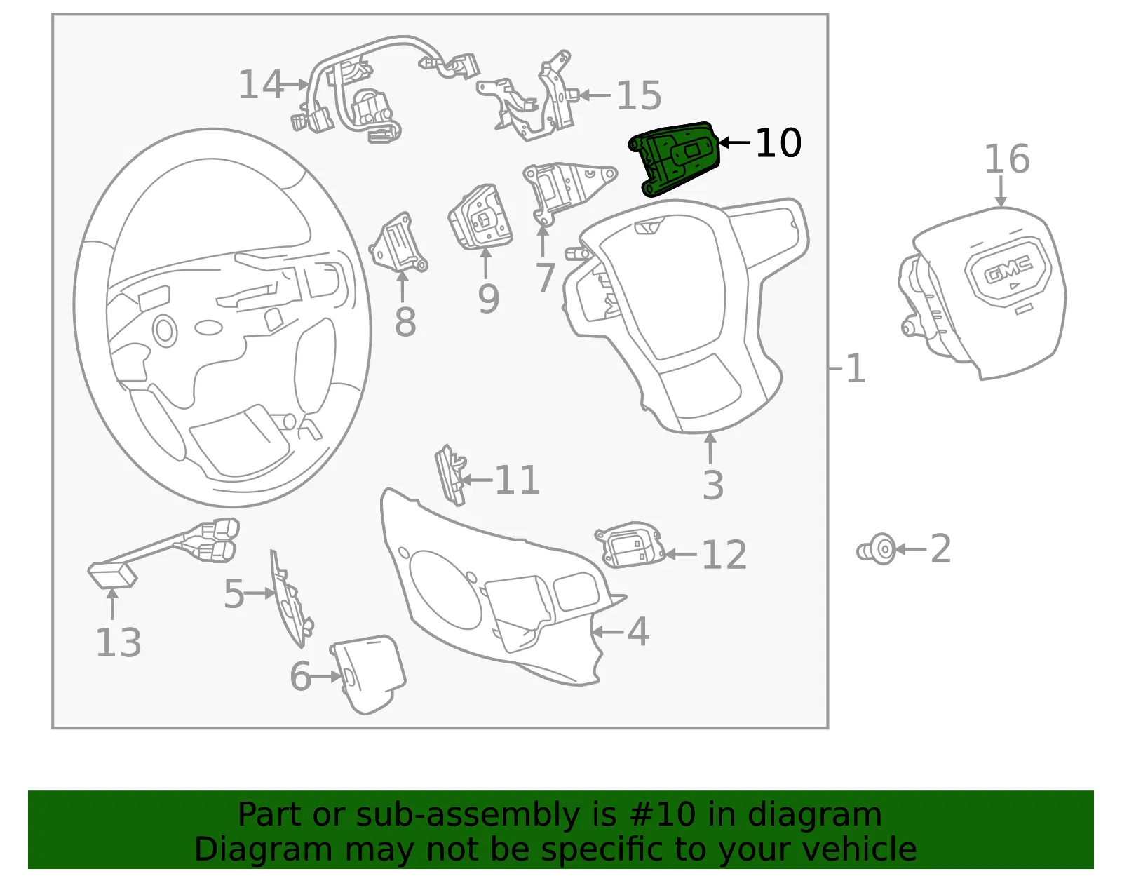 Audio Switch - GM (13553604)