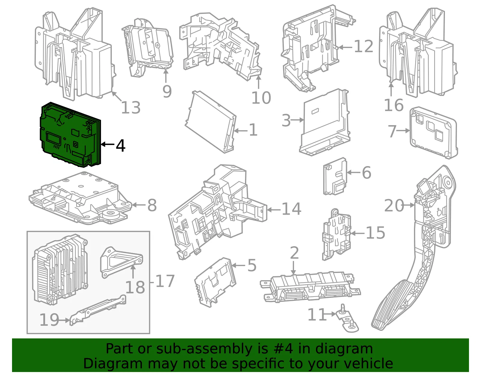 Control Module - GM (13553710)