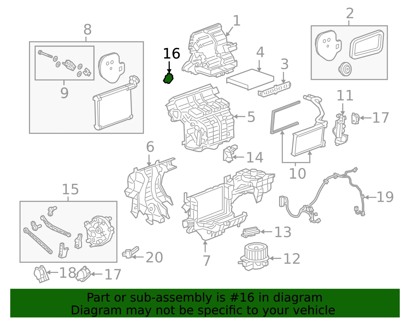 Actuator - GM (13554362)
