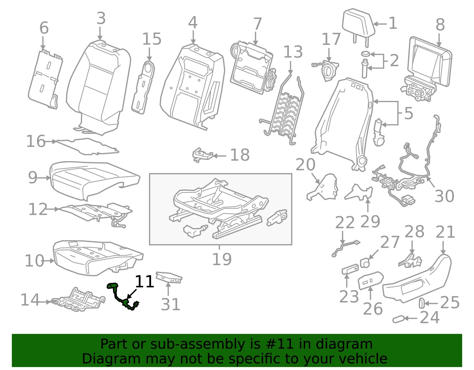 Actuator - GM (13554595)