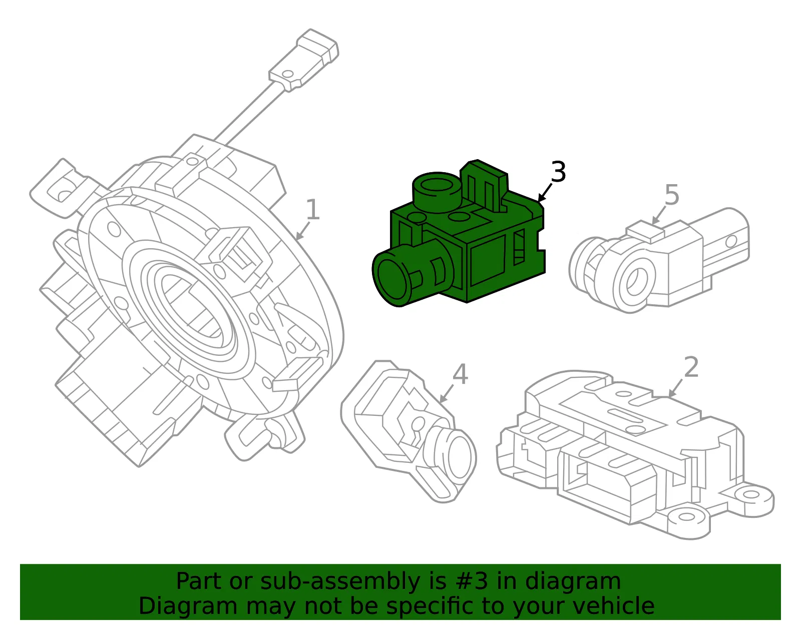 Ft Impact Sensor - GM (13555039)