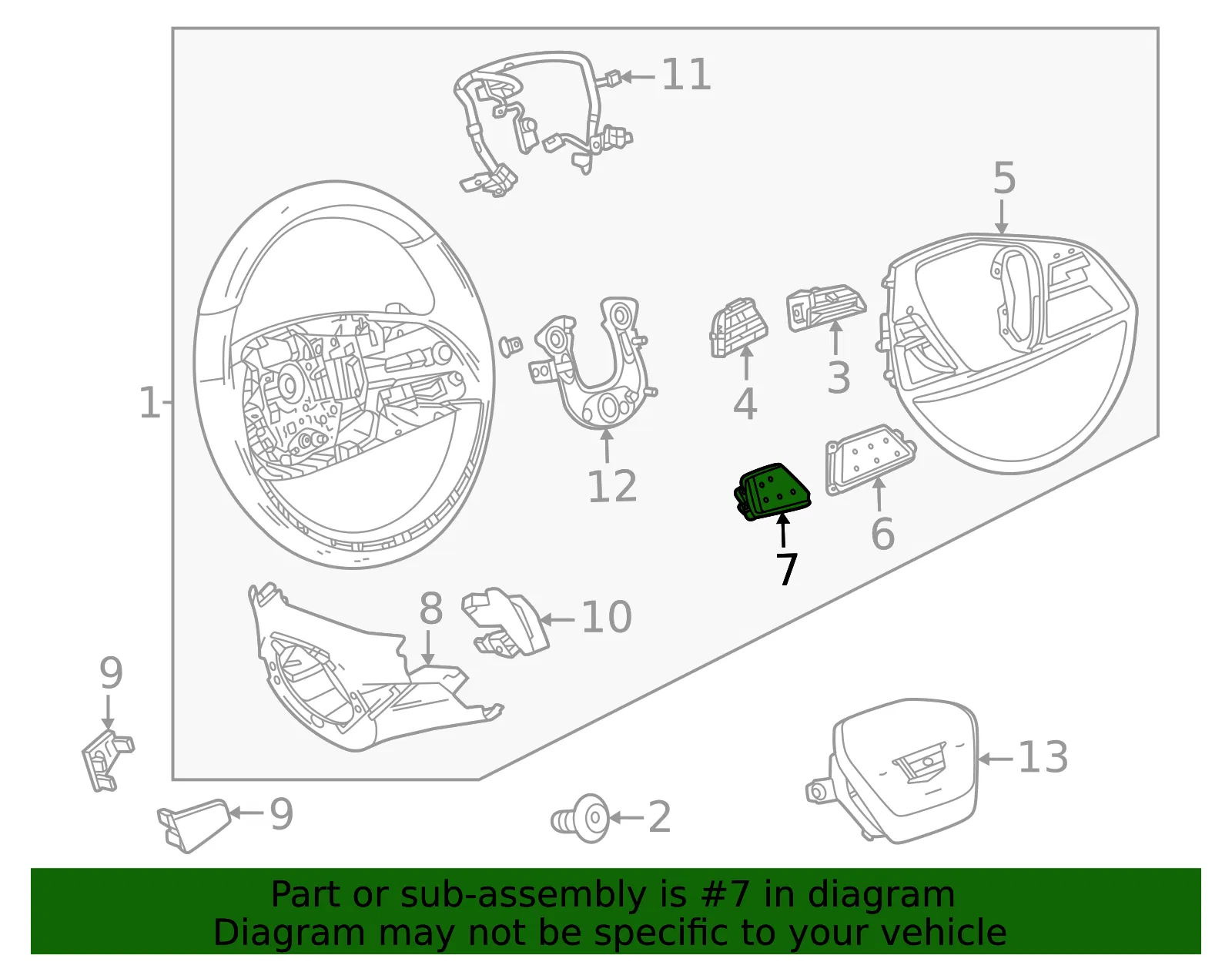 Switch Assembly - GM (13555217)