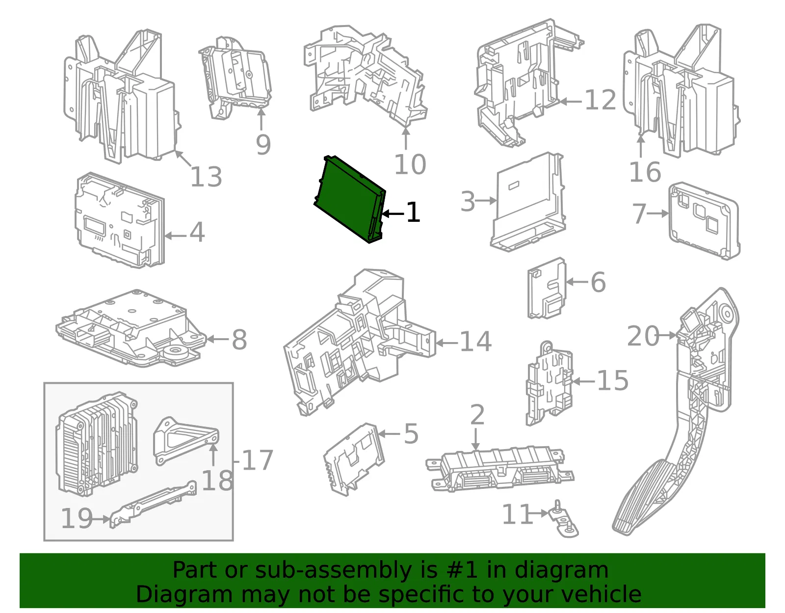 Body Control Module - GM (13557471)