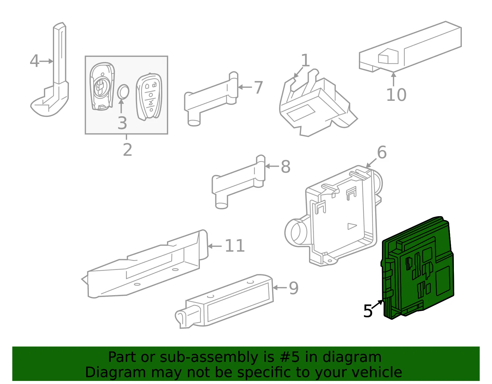 Control Module - GM (13558722)
