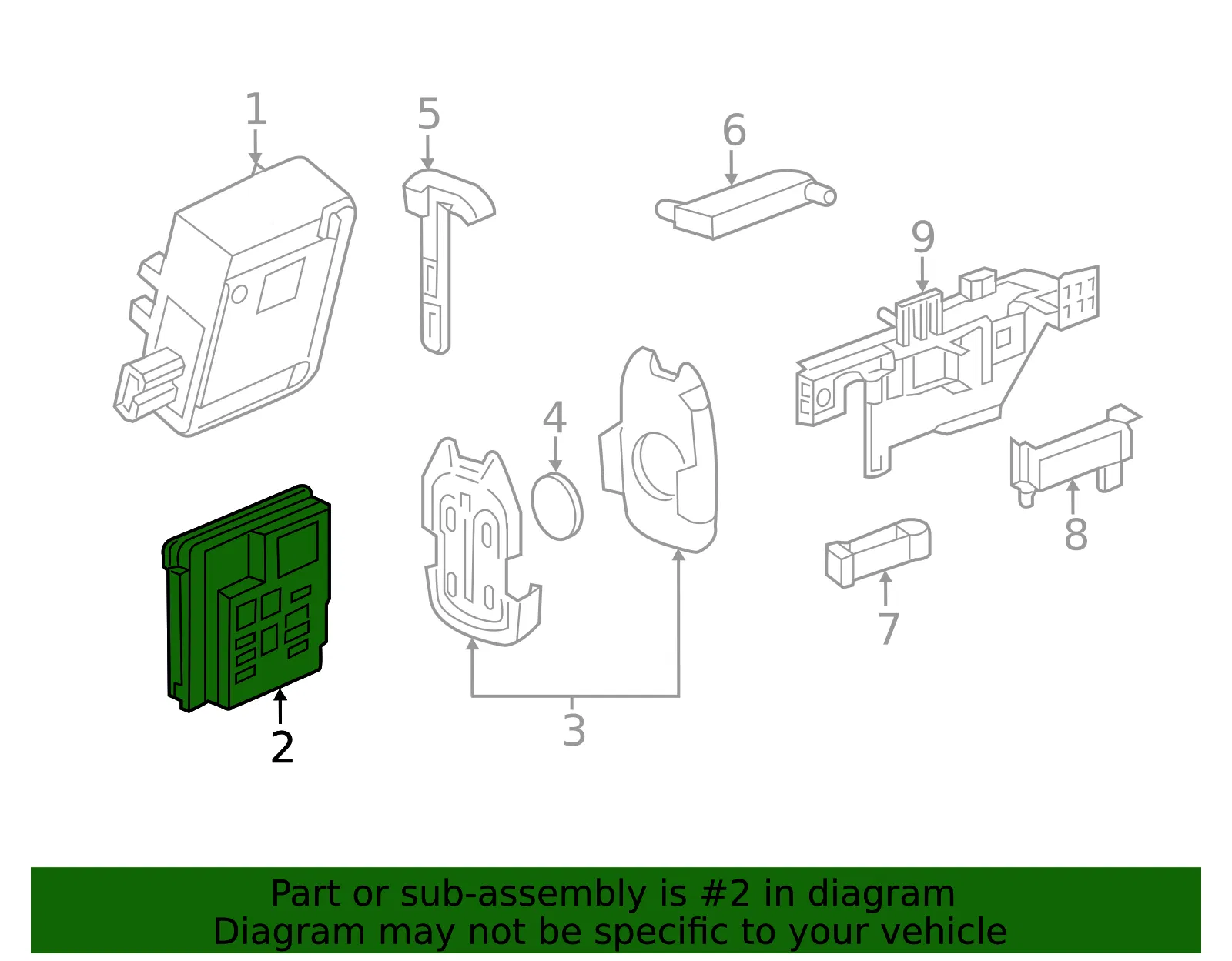 Control Module - GM (13558725)
