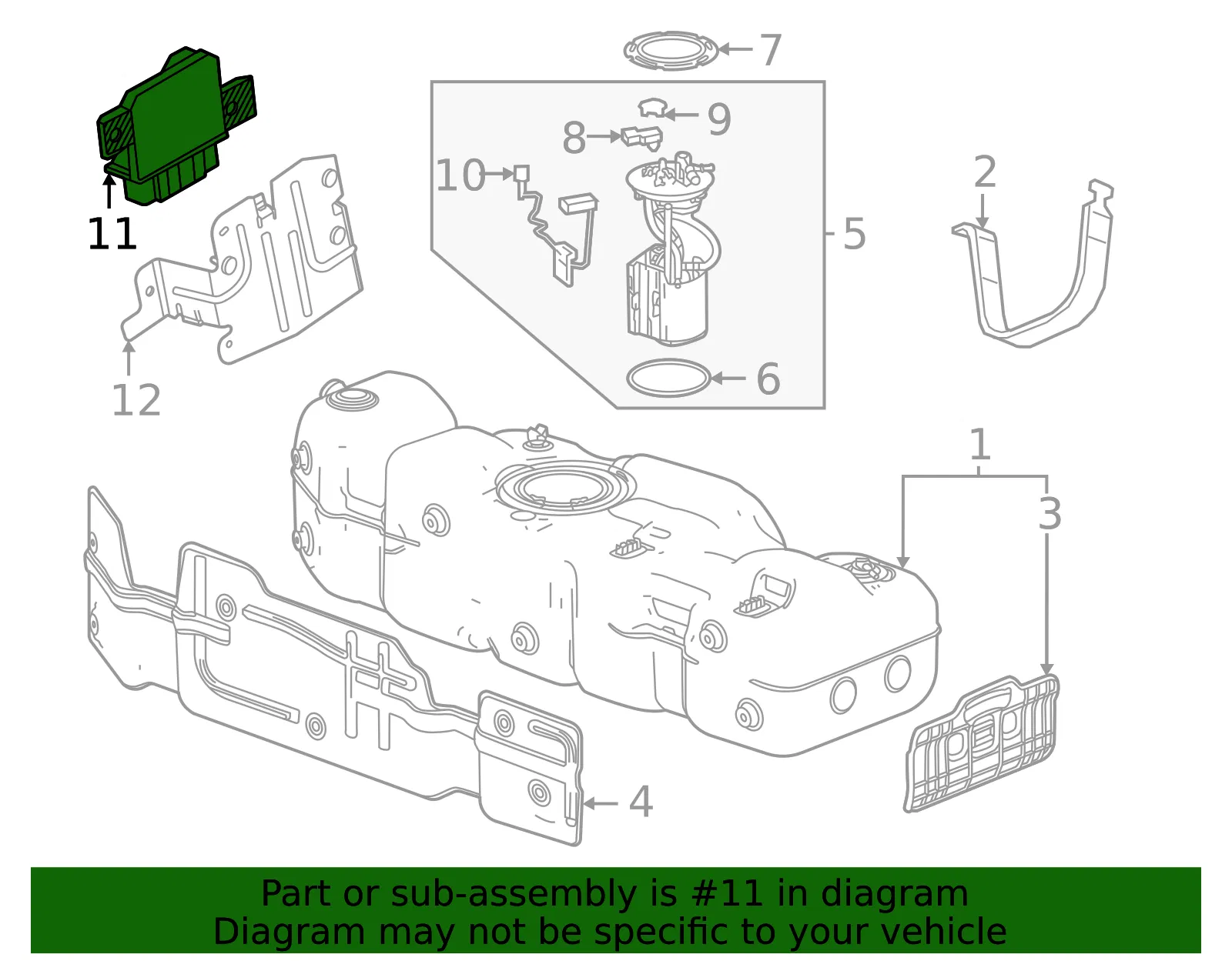 Fuel Pump Driver Module - GM (13560984)
