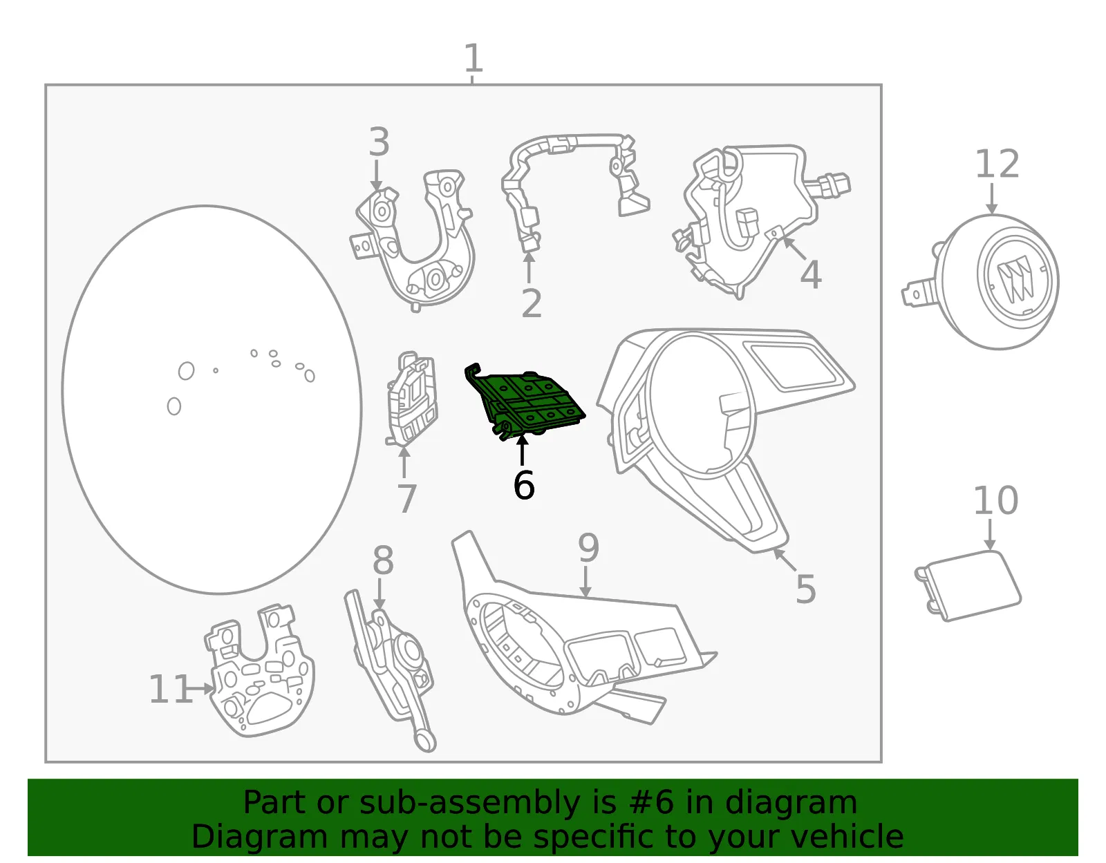 Audio Switch - GM (13561787)