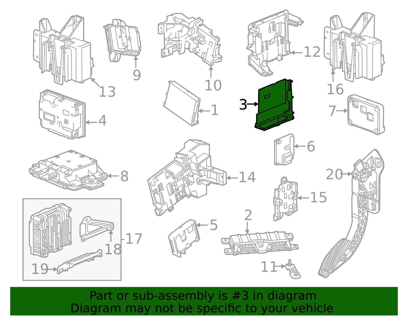 Control Module - GM (13569497)
