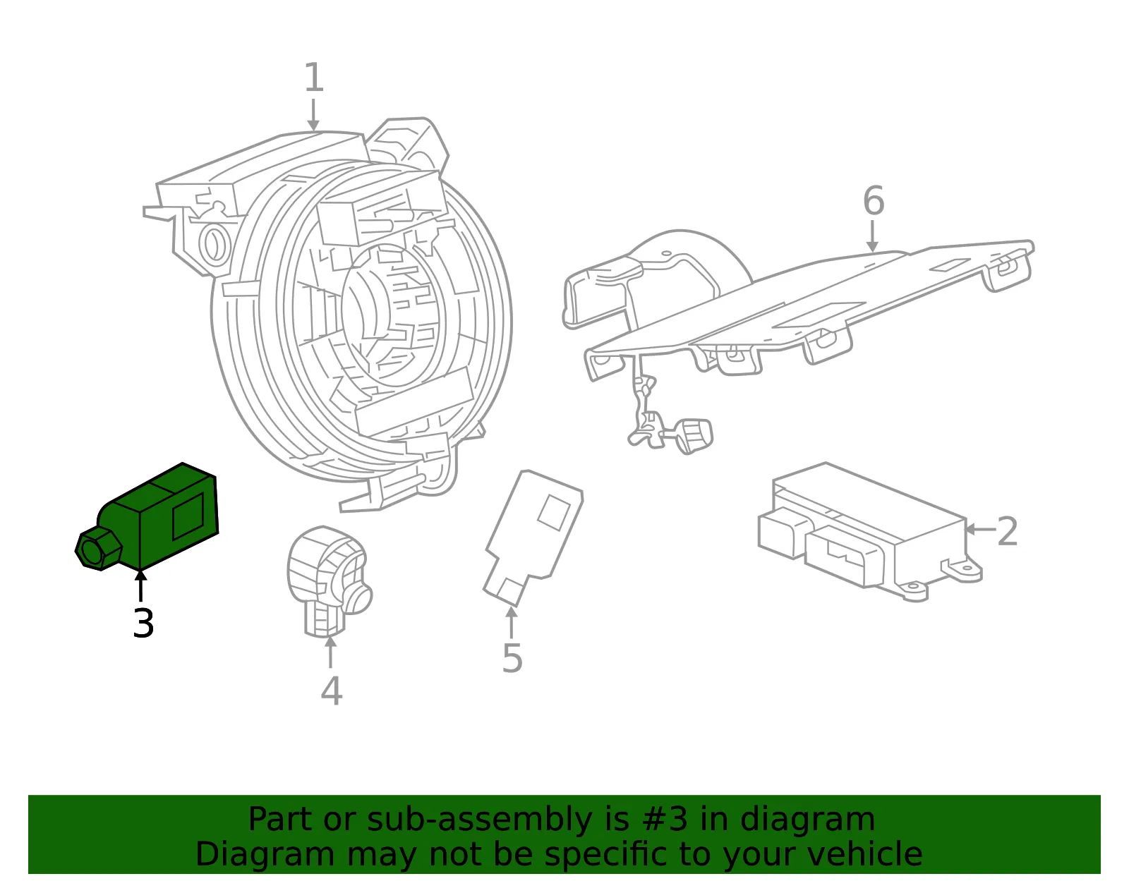 Ft Impact Sensor - GM (13587740)