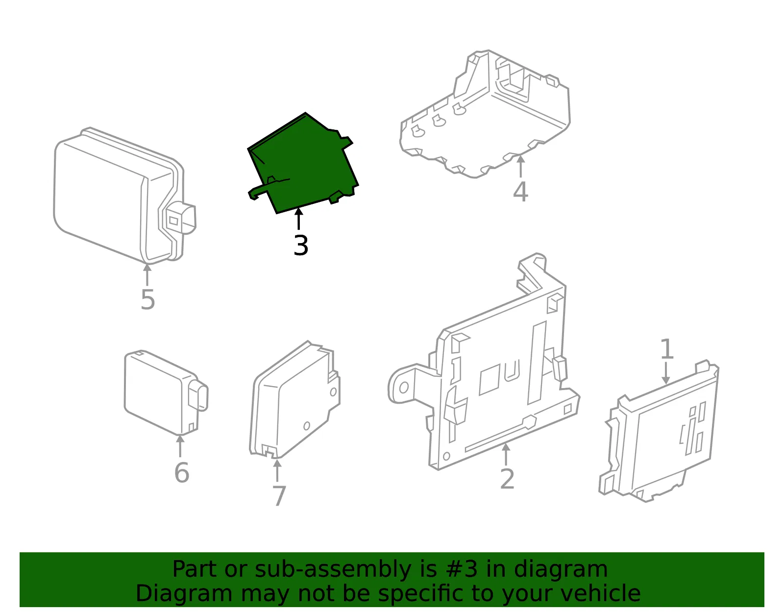 Body Control Module - ACDelco (13592590)