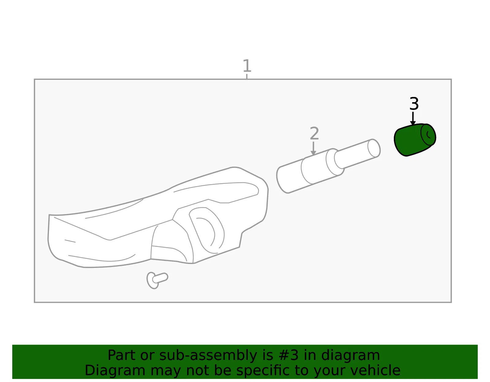 Tire Pressure Indicator Sensor Cap - ACDelco (13598913)
