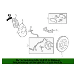 Wheel Speed Sensor Bracket - ACDelco (15133409)
