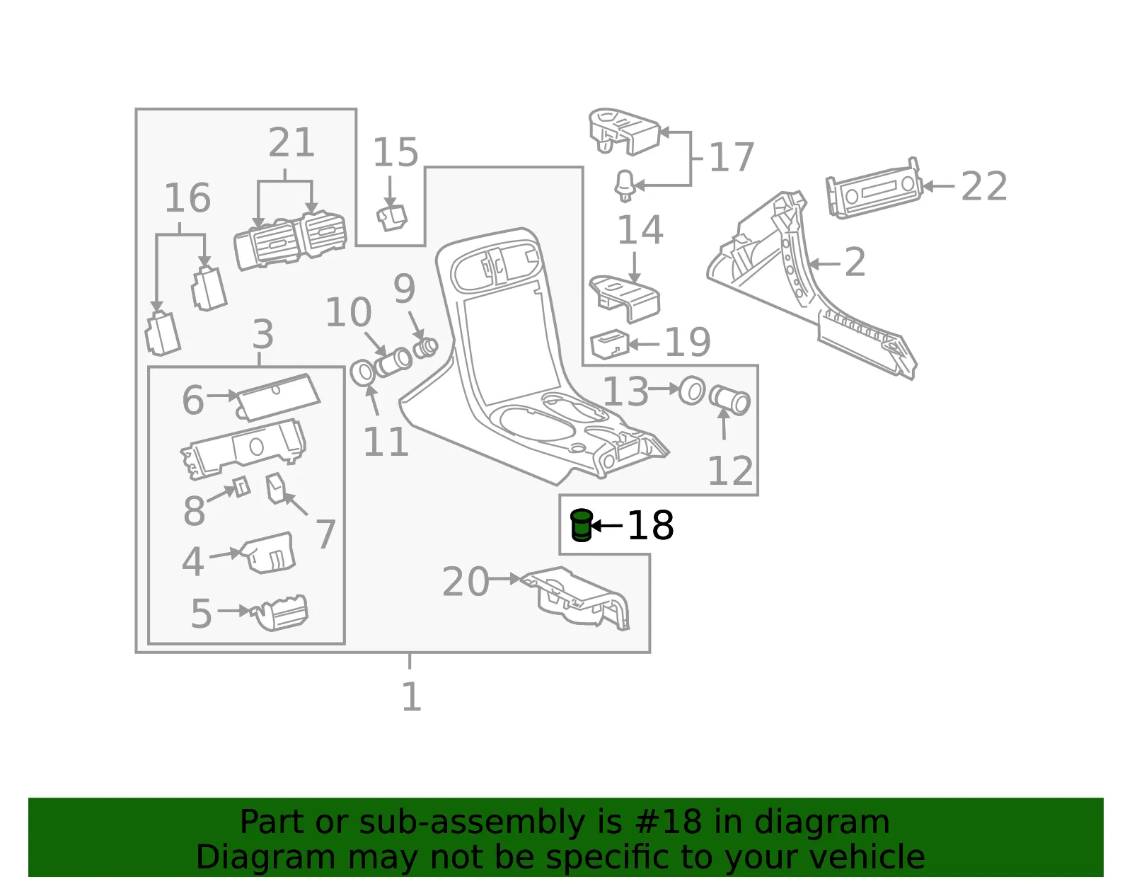 Electronic Traction Control Switch - ACDelco (15148444)