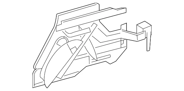 Module Asm Frt S/D Lkg Sys - GM (15181552)