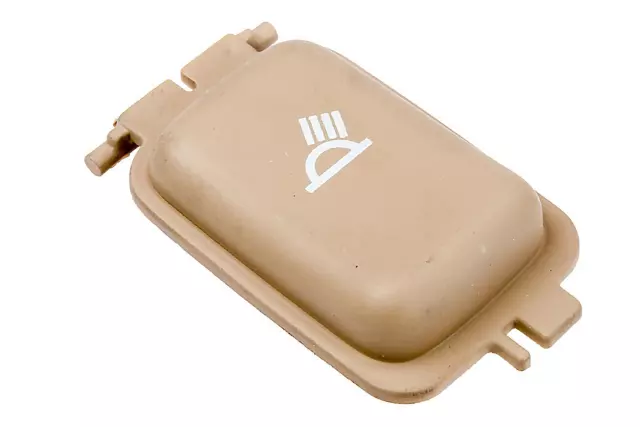 Light Cashmere Driver Side Roof Console Reading Lamp Switch Pushbutton - GM (15252466)