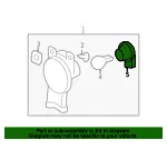 Multi-Purpose Lamp Socket - GM (15306188)