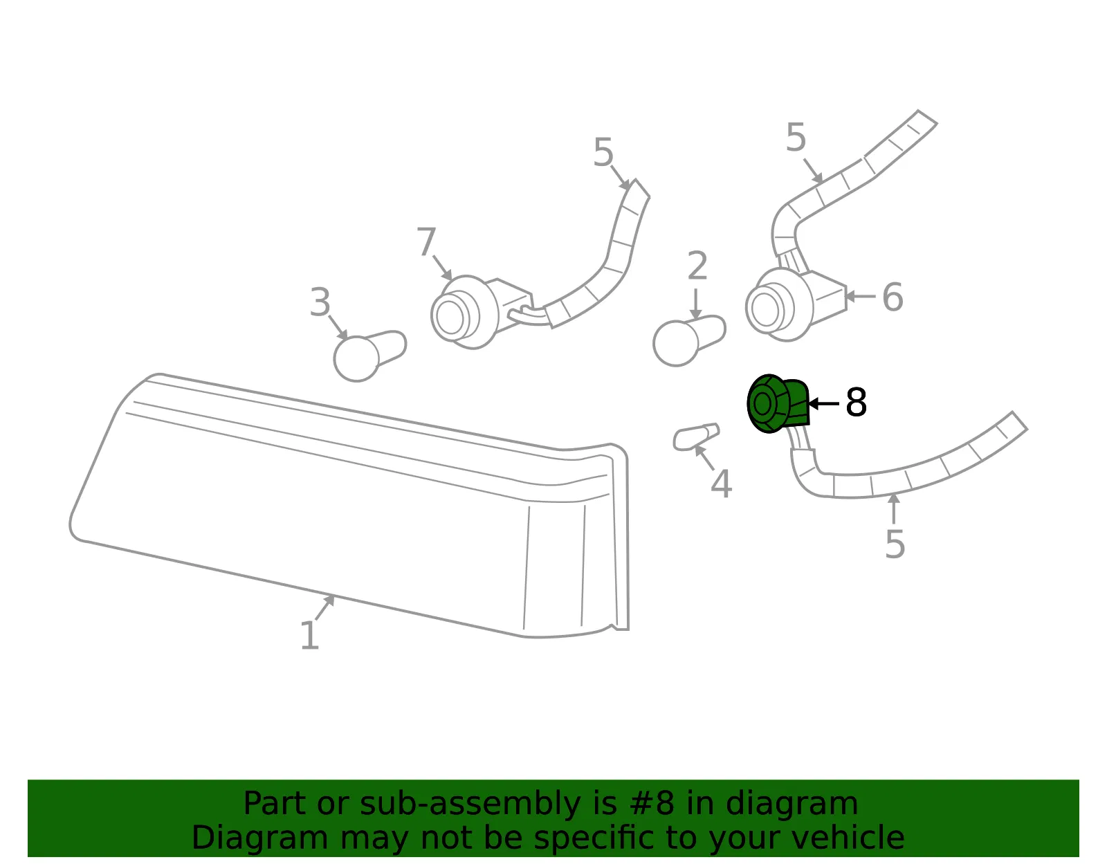 Multi-Purpose Lamp Socket - GM (15306330)