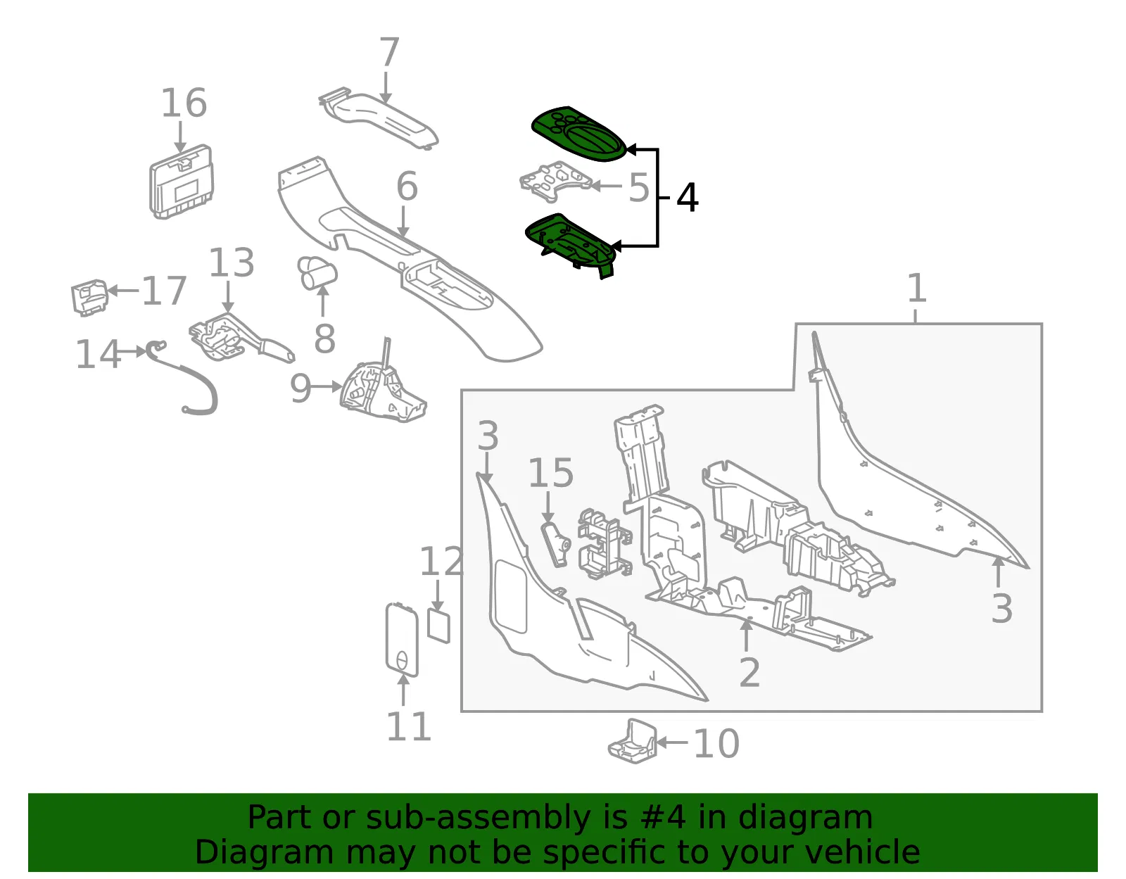 MODULE ASM RF RETRACTABLE - GM (15787511)