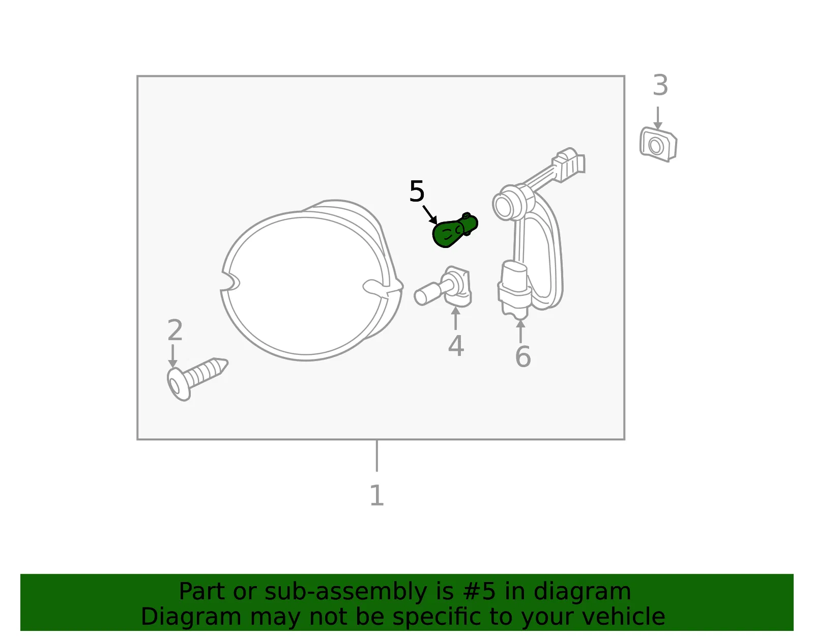 Multi-Purpose Light Bulb - GM (15862271)