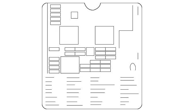 Body Control Module Label - GM (15905837)