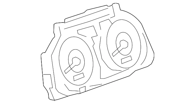 Instrument Cluster - GM (15918804)