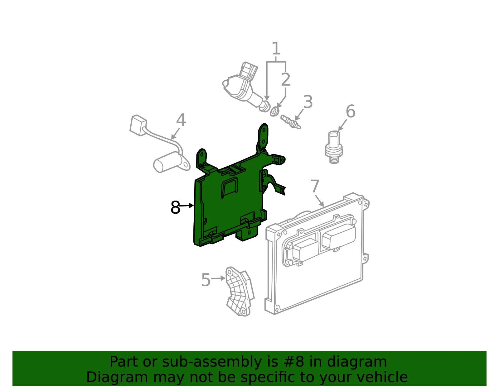 Bracket Asm Ecm - GM (15930095)