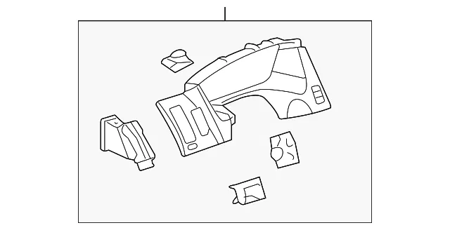 Cluster Bezel - GM (15932867)