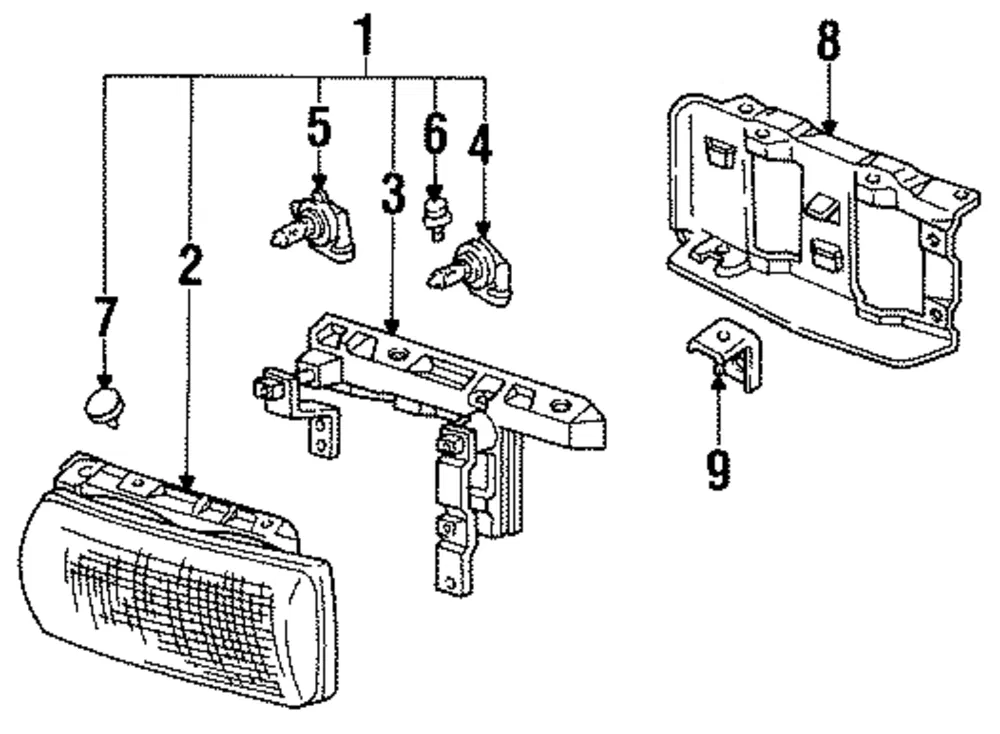 Headlamp Asm - GM (16524386)
