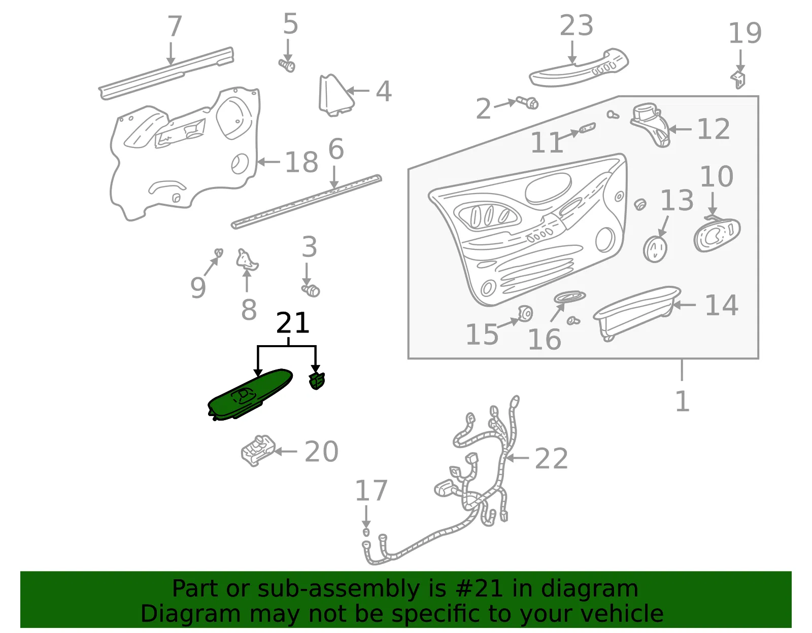 Switch Panel - GM (16830371)