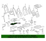 Occupant Module Mount Bracket - GM (19123109)