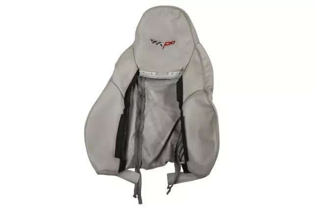 Light Titanium Passenger Seat Back Cushion Cover - GM (19124885)