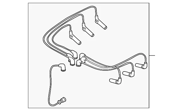 Spark Plug Wire Set - GM (19154586)