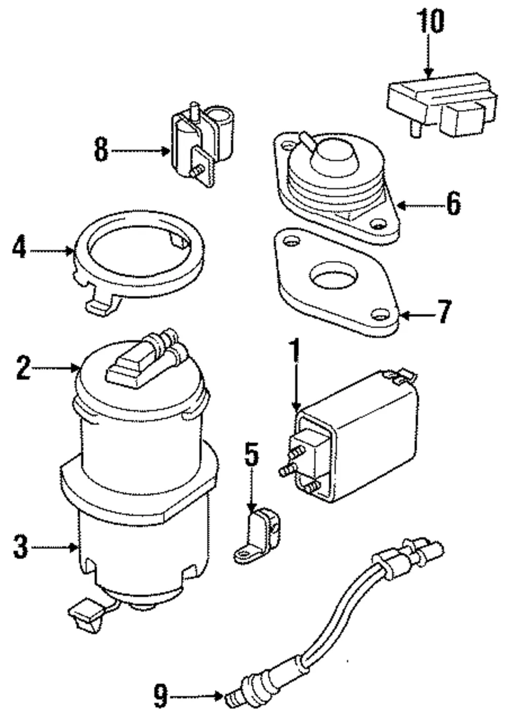 Heated Oxygen Sensor - GM (19178939)