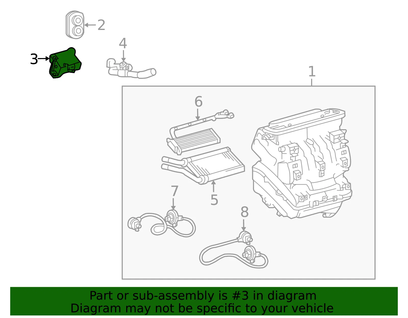 Air Conditioning Control Module - GM (19183793)