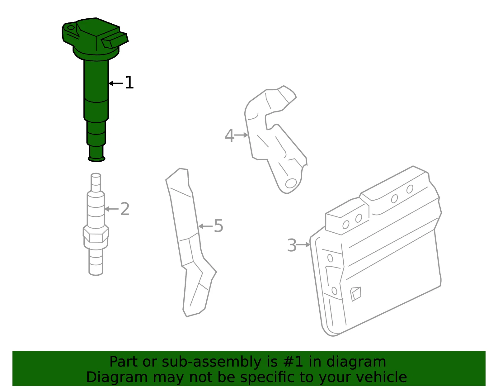 Ignition Coil - GM (19205387)