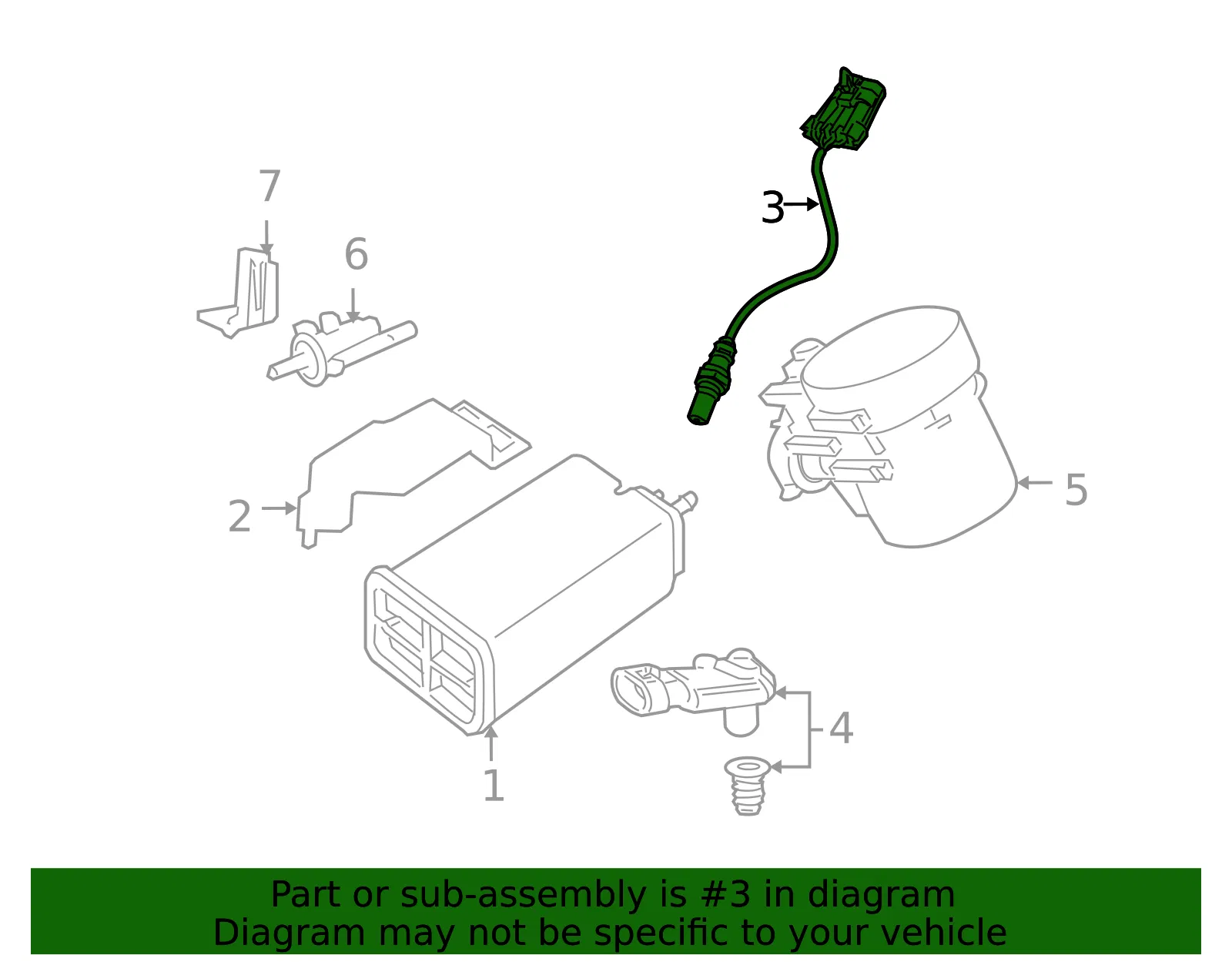 Heated Oxygen Sensor - GM (19209818)