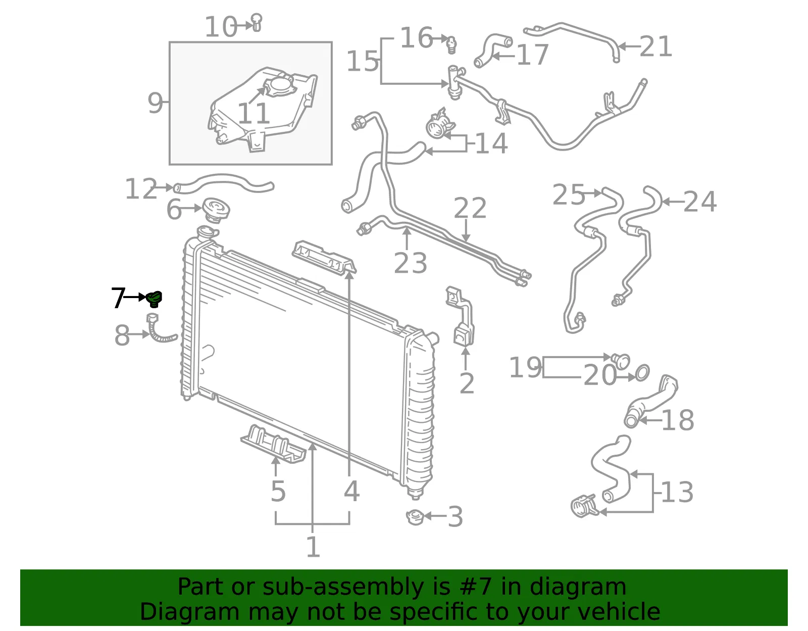 Engine Coolant Level Sensor - ACDelco (19299321)
