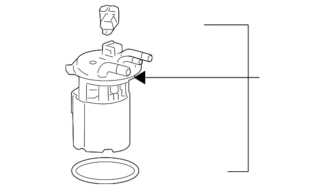 Fuel Pump Module without Fuel Level Sensor - GM (19299715)