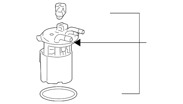 Fuel Pump Module without Fuel Level Sensor - GM (19299717)