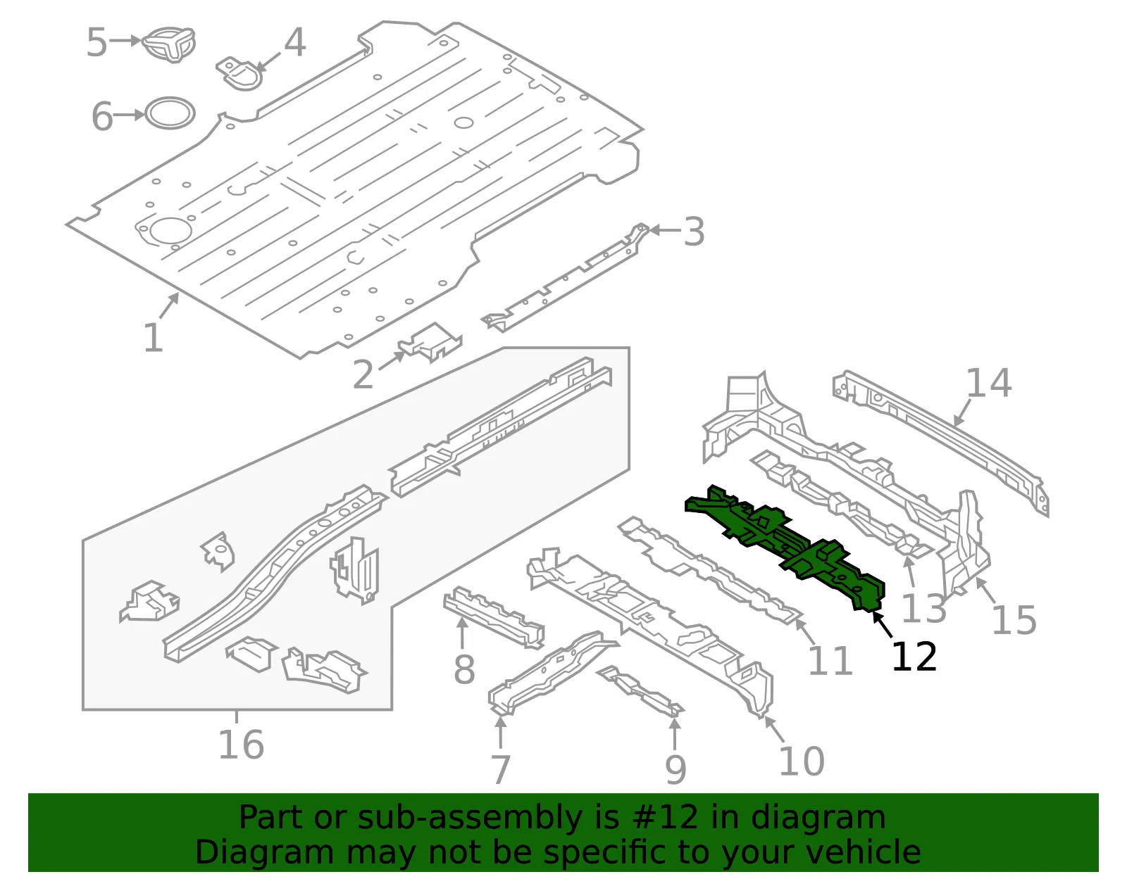 Driver Side Accessory Switch Panel - GM (19317739)